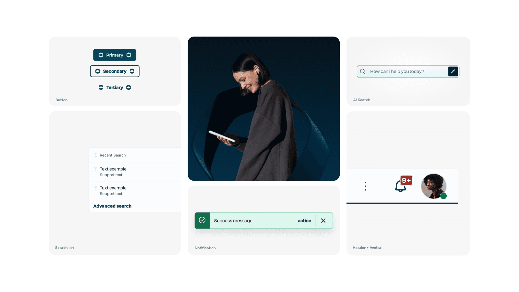 Animalia components — light mode